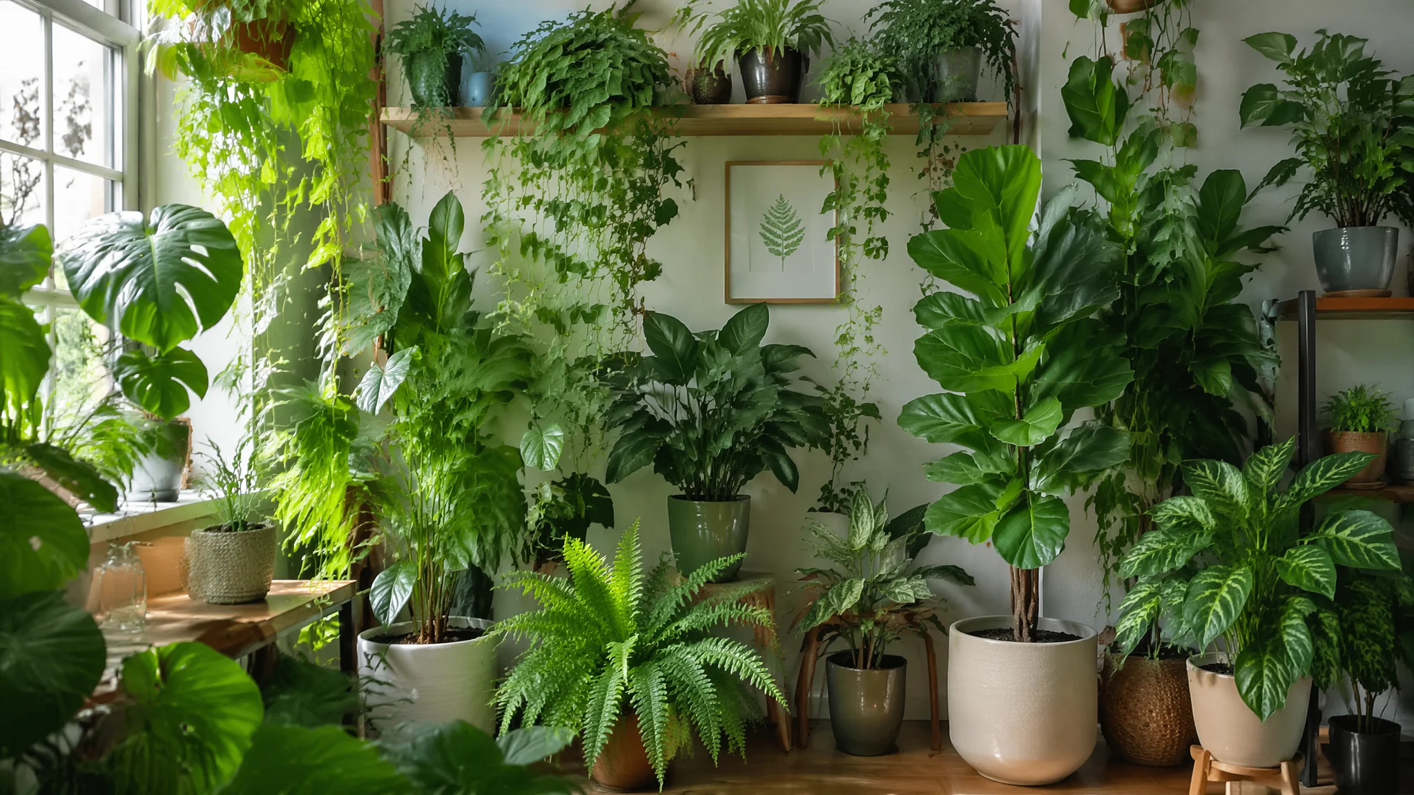 各类绿植肥料产品展示