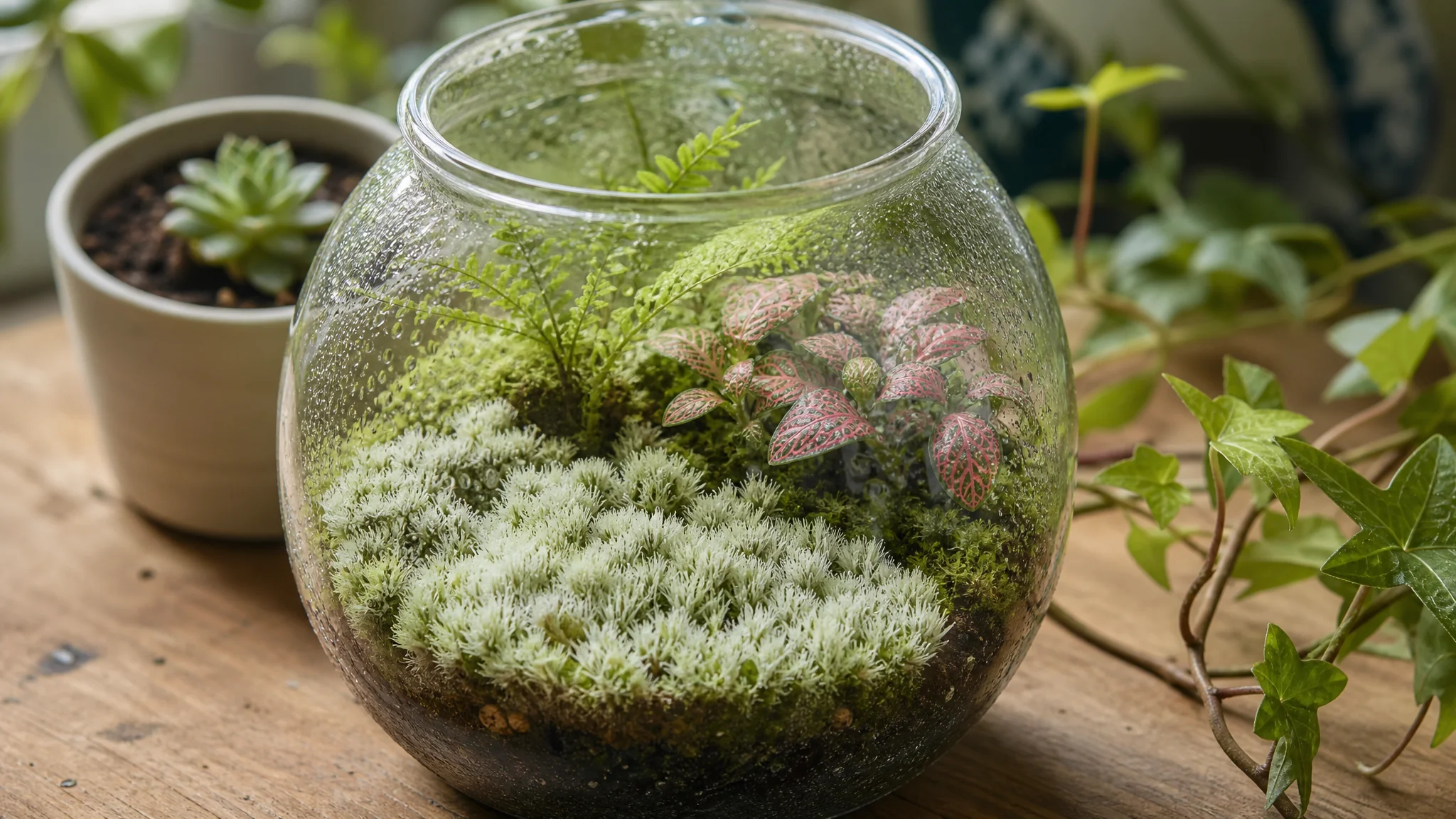微景观绿植怎么选材？苔藓瓶的养护禁忌