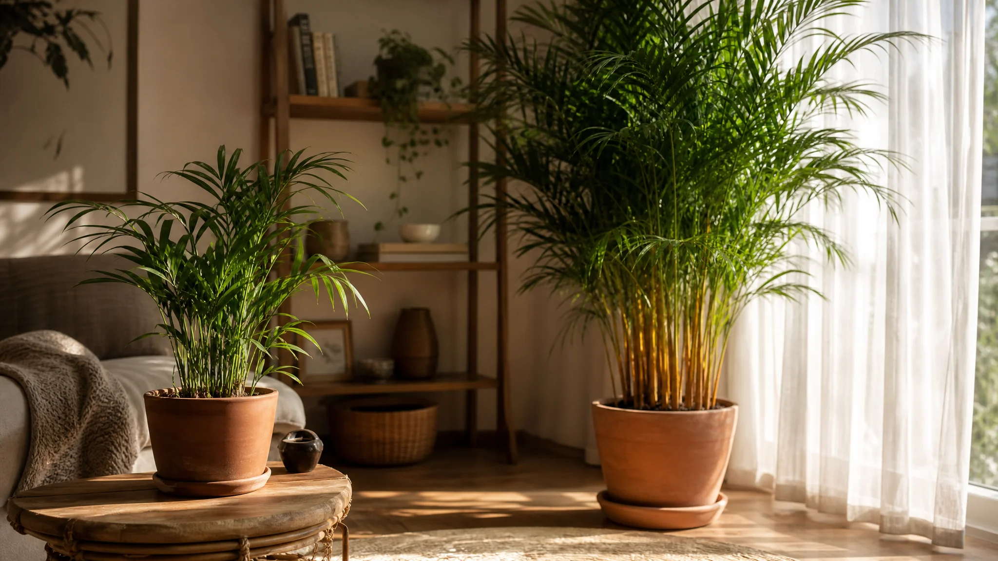 椰子绿植是什么？袖珍椰子和散尾葵的区别