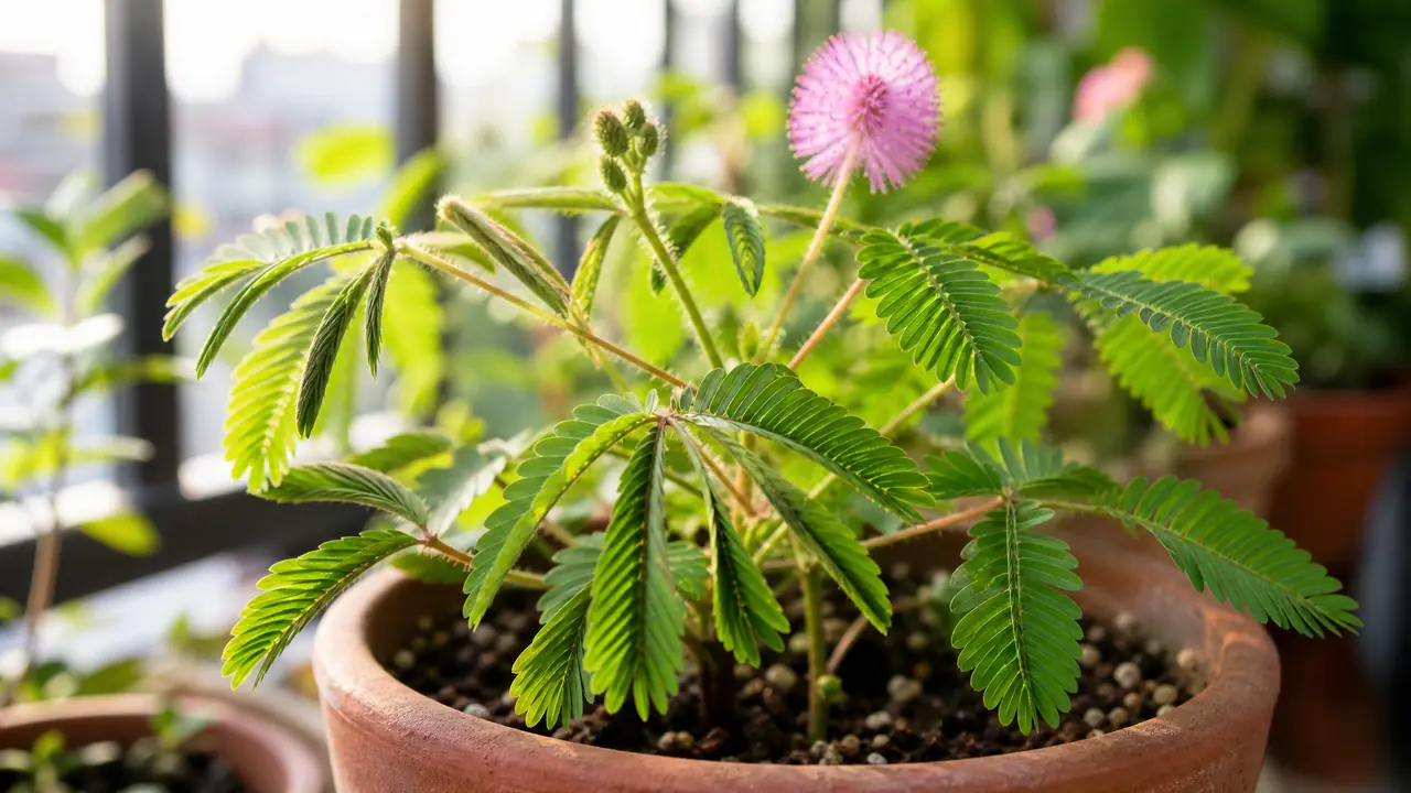 绿植含羞草：一碰就合的"会动"绿植，科学原理与养护一篇讲透