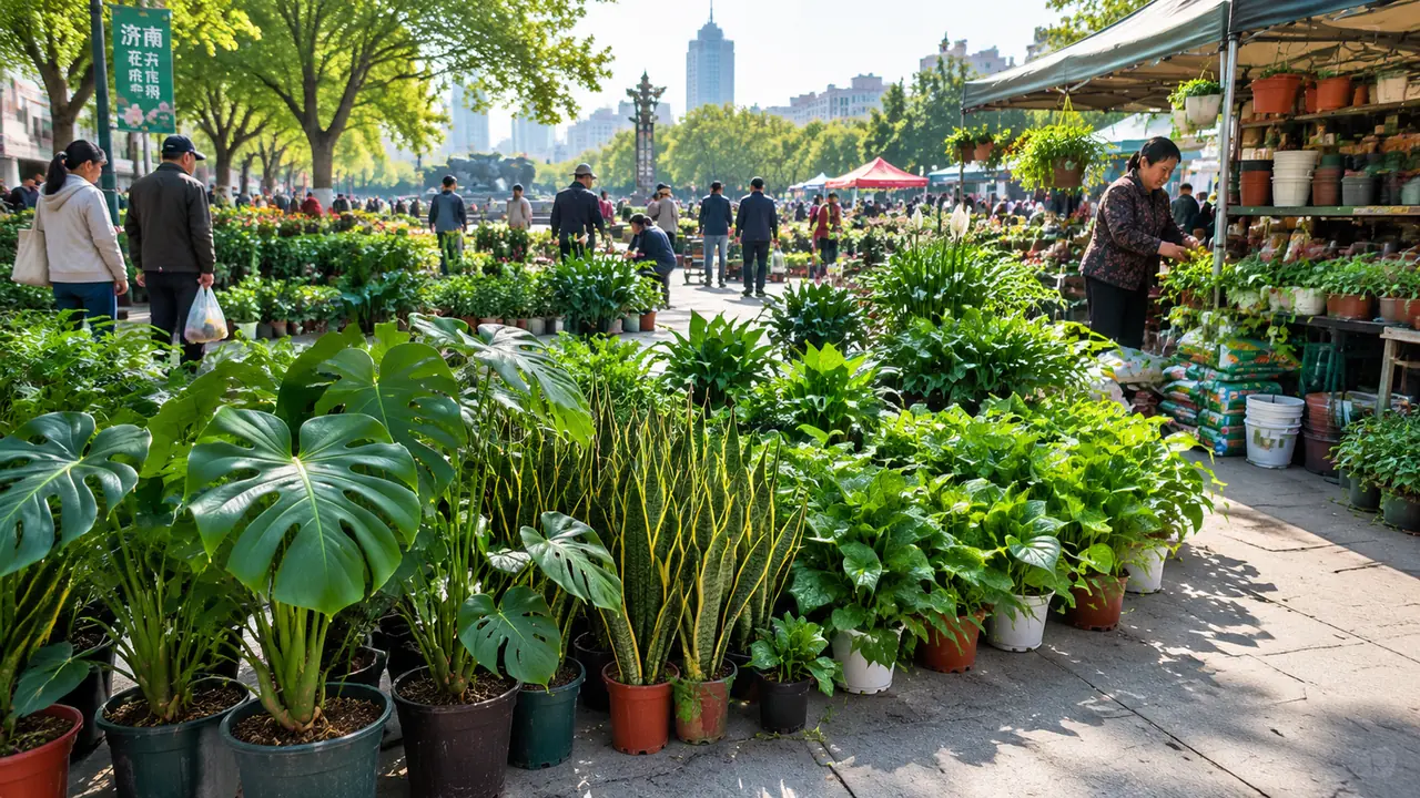 济南绿植去哪买？泉城花市地图与四季养护实战