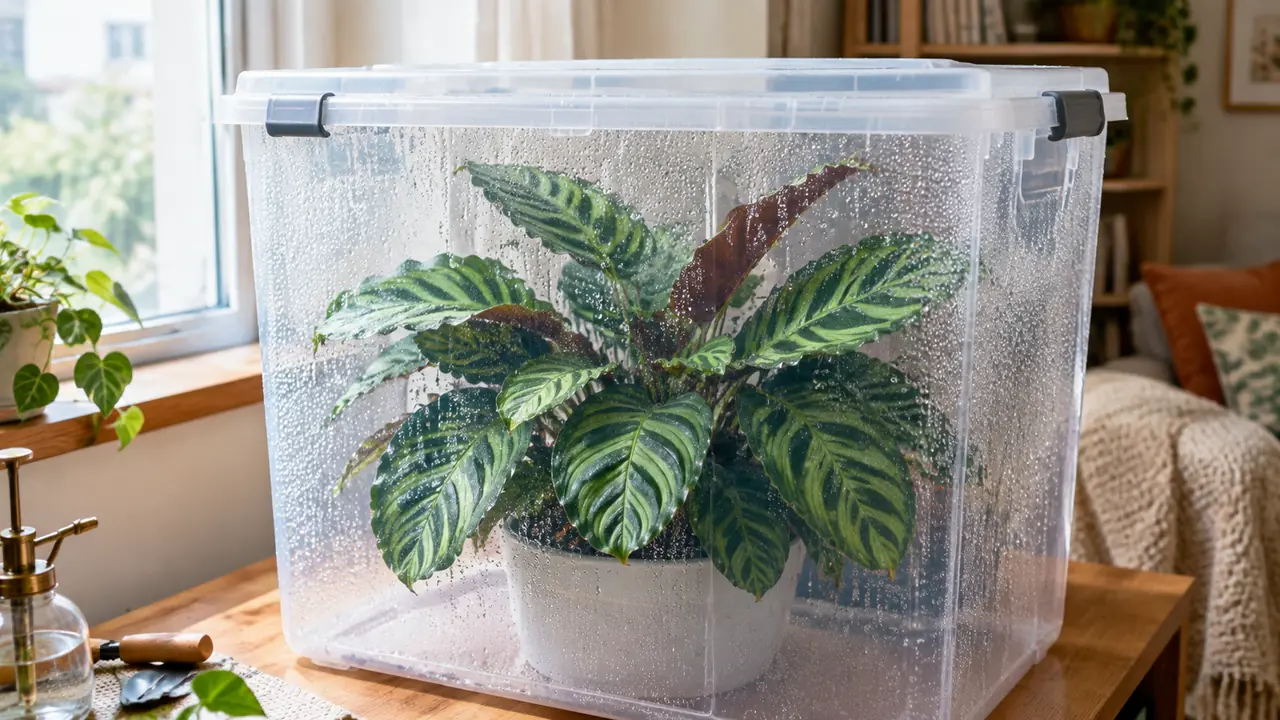绿植闷养技巧：湿度急救舱的正确打开方式与翻车实录