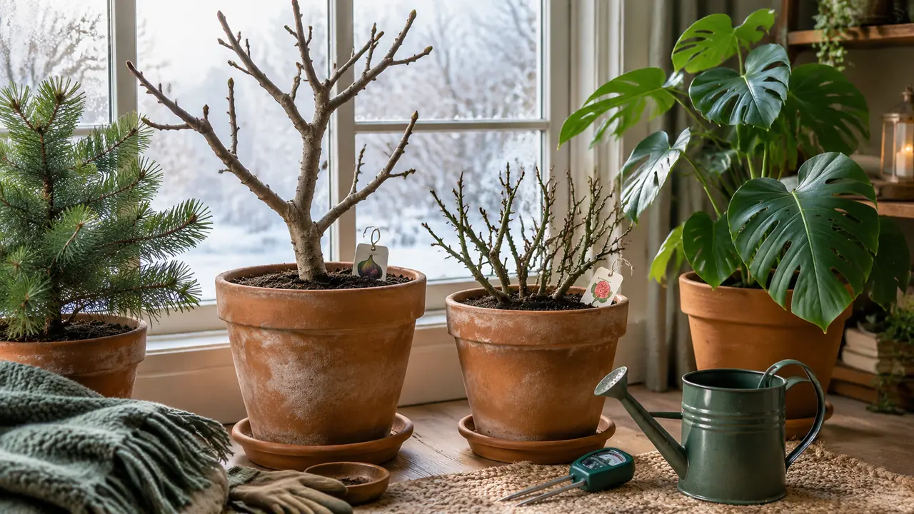 绿植越冬休眠全解：装死季节的正确打开方式