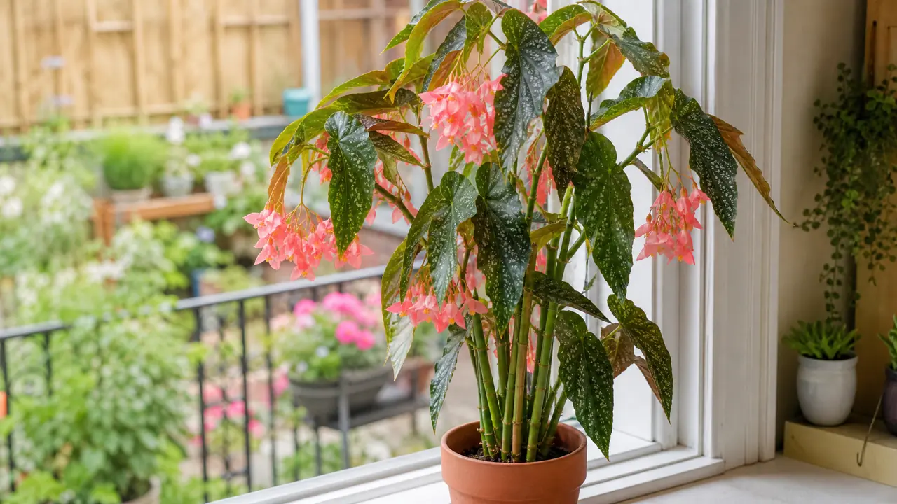 绿植竹节海棠：珊瑚串四季劳模，一根枝插水里就活