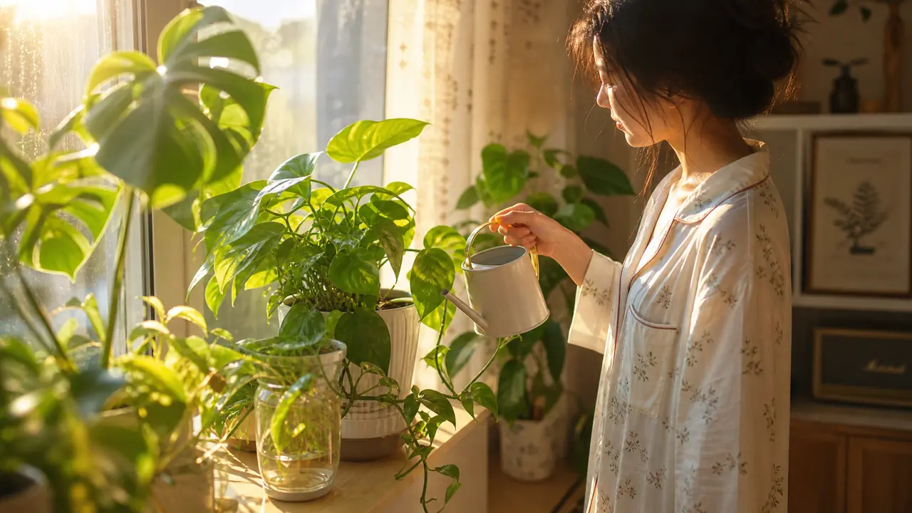 绿植生活的打开方式：晨巡十分钟、换季挪盆和送苗社交