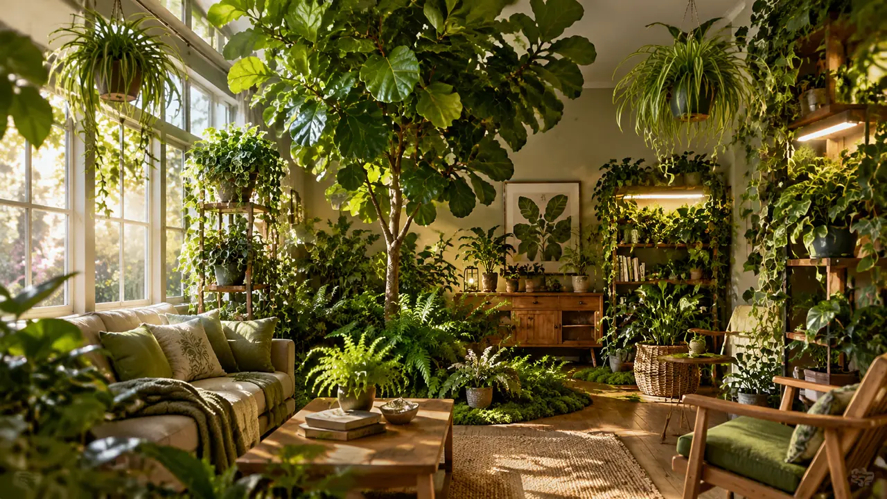 绿植私人森林：从地板到天花板的五层结构搭建实录