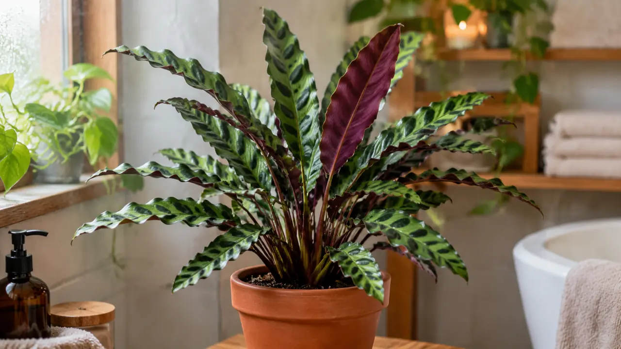 飞羽绿植是什么竹芋？羽毛叶子怎么辨认、怎么养不焦边