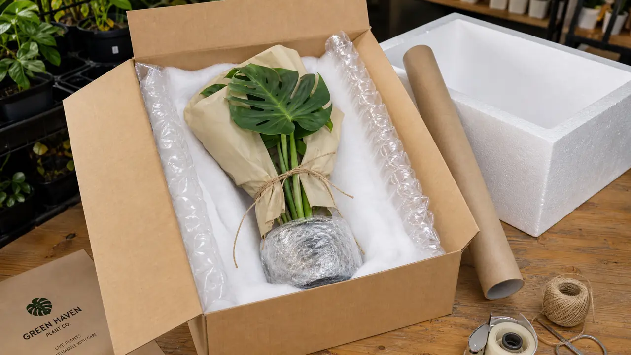 绿植包装怎么做到位？植物快递保命的三怕与开箱急救