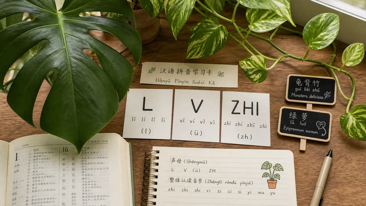 绿植拼音怎么拼：从"绿"读lǜ还是lù说起的植物名注音指南