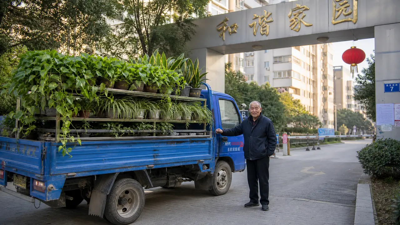 绿植车是什么意思？流动卖绿植的货车三轮车，便宜淘货全攻略