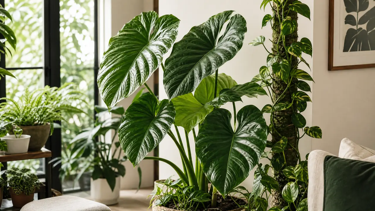 芋叶类绿植是什么？天南星科"心脏叶"家族辨识与养护一篇通