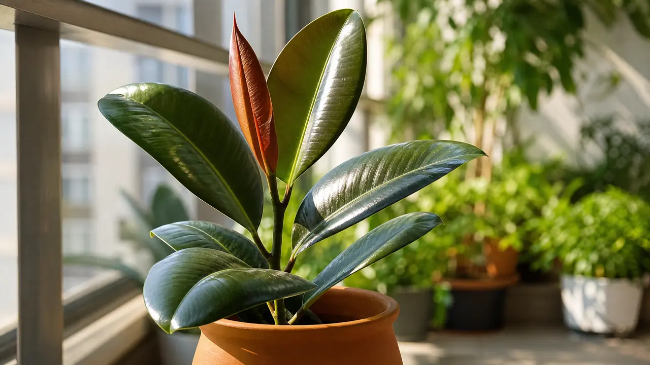 橡胶树绿植怎么养？橡皮树印度榕的浇水光照与掉叶处理