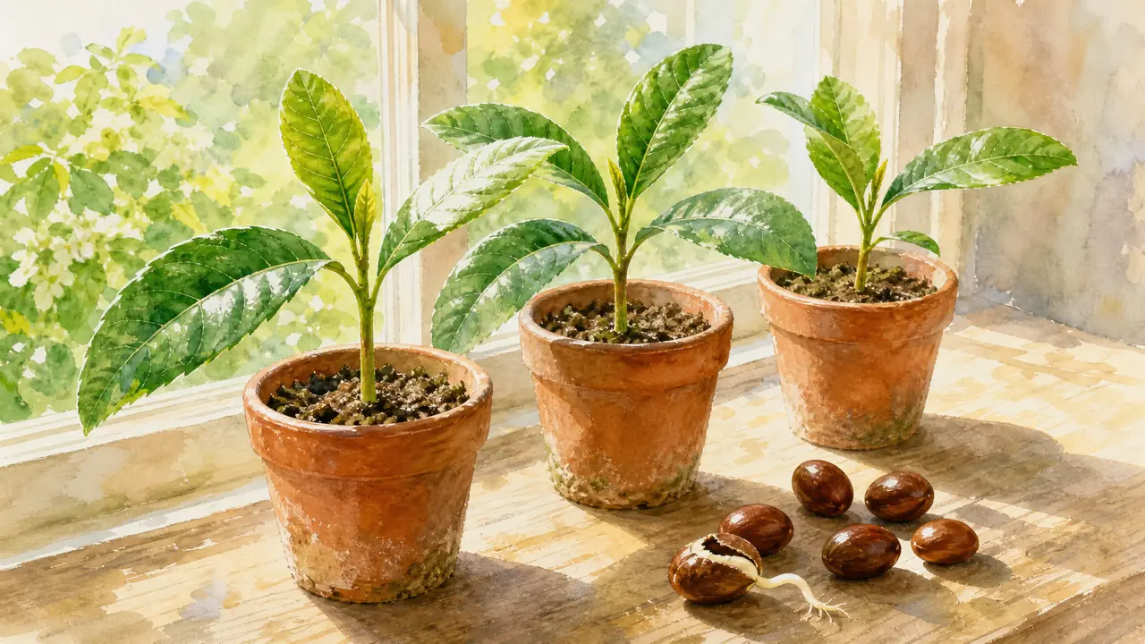 枇杷小绿植养成记：吃剩的枇杷核怎么催芽，三年不结果的预期管理
