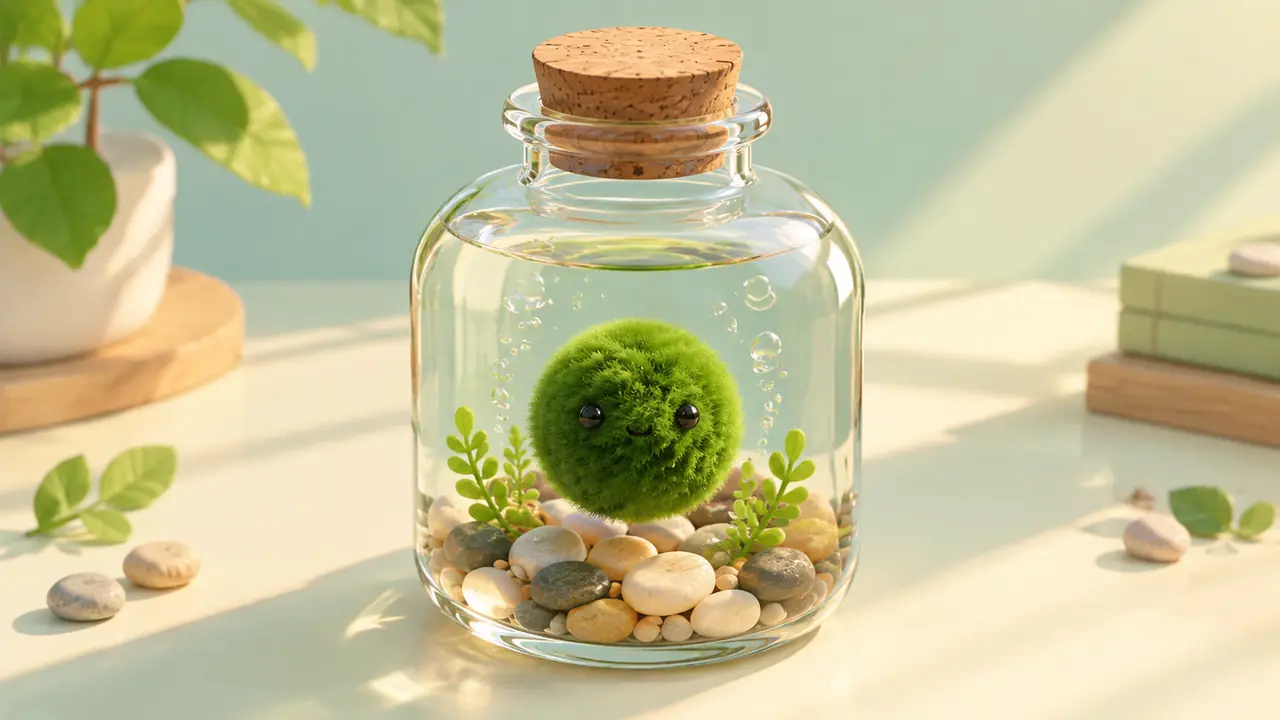 绿植水藻球Marimo怎么养：一颗绿毛球的来历与手法