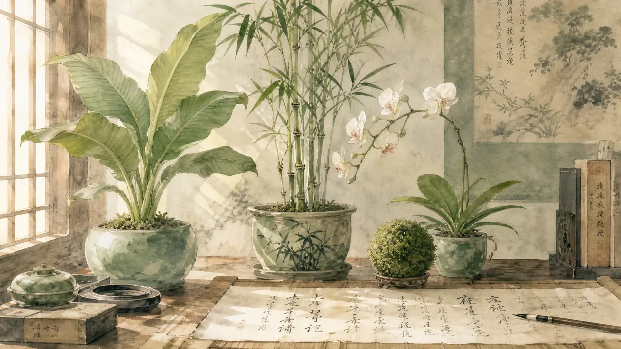 描写绿植的诗句20句：引用不出错，还能照着买盆栽