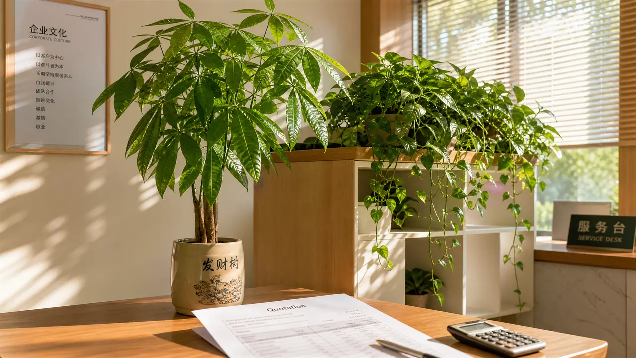 办公绿植租赁怎么谈不吃亏：报价单里的门道和合同坑