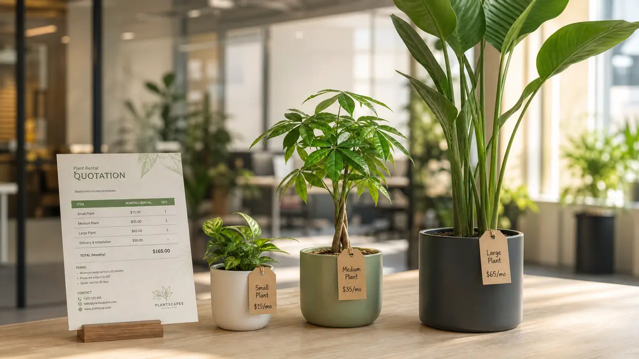 办公室绿植租赁价格明细：一盆一个月到底多少钱