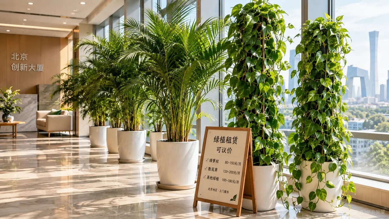 北京绿植出租怎么谈价？跑遍市场后的报价门道和避坑清单
