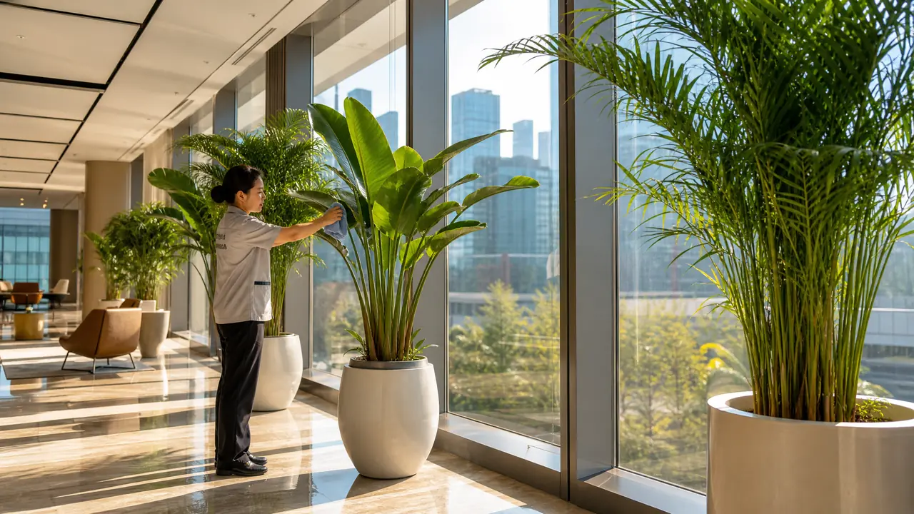 北京绿植租赁怎么选：价格区间、避坑点和签约前必问的几件事
