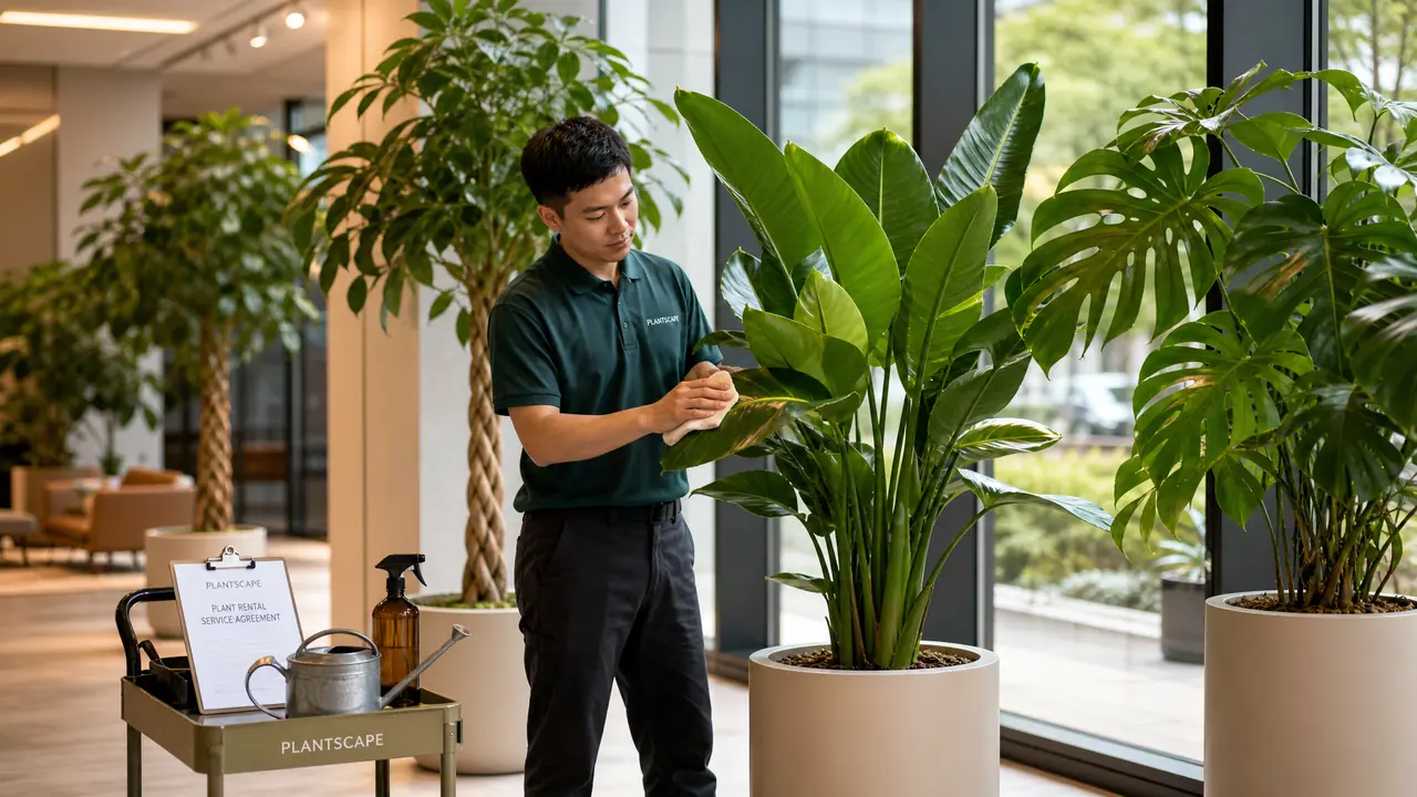 绿植植物租赁划算吗？价格怎么谈、合同怎么签，一次讲明白