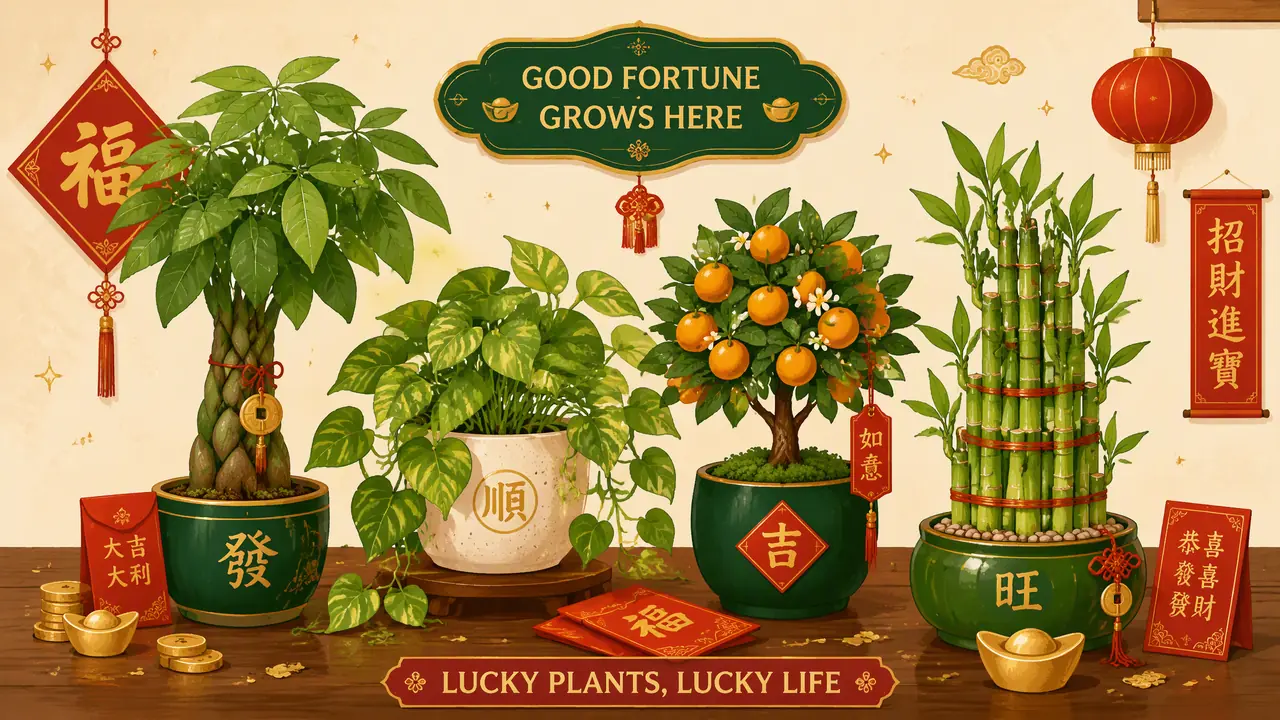 绿植发财有哪些？七种带彩头的绿植清单和真实好养程度