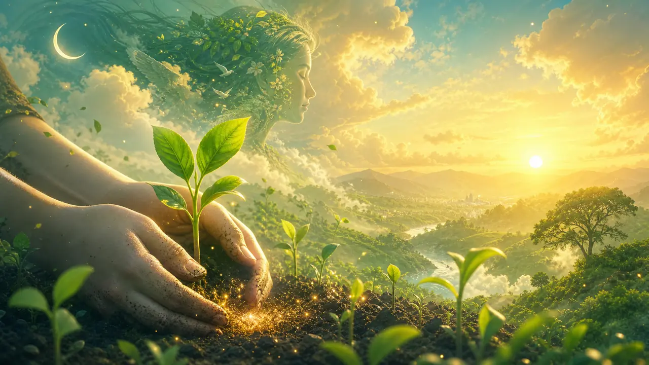 梦见种绿植是什么意思？栽种动作的老说法与现实解读