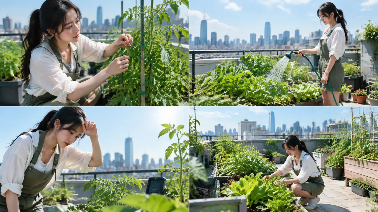 房顶绿植的浇水与风管理：屋顶养花的运维日程和存活实录