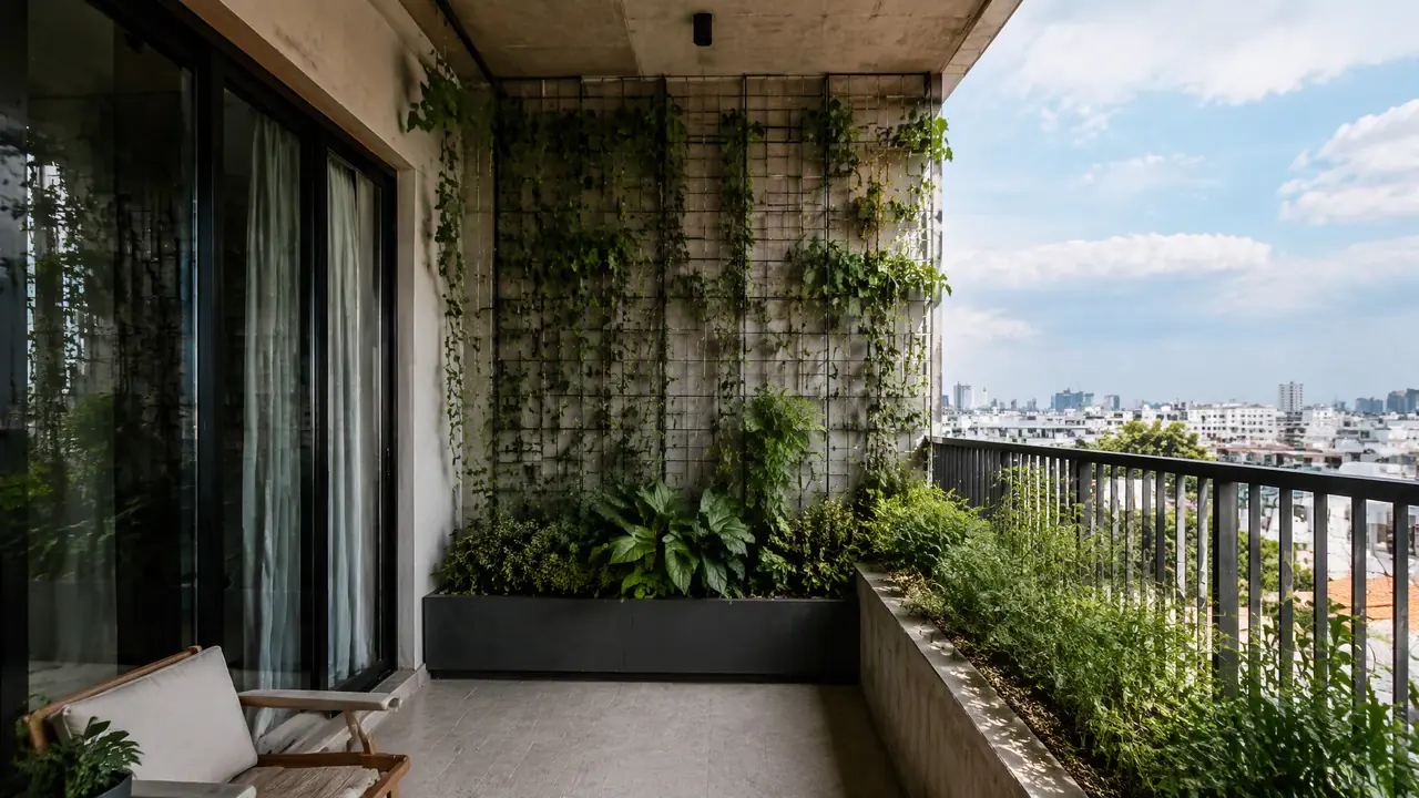 绿植建筑能搬进普通家吗？阳台和外墙的三招借鉴