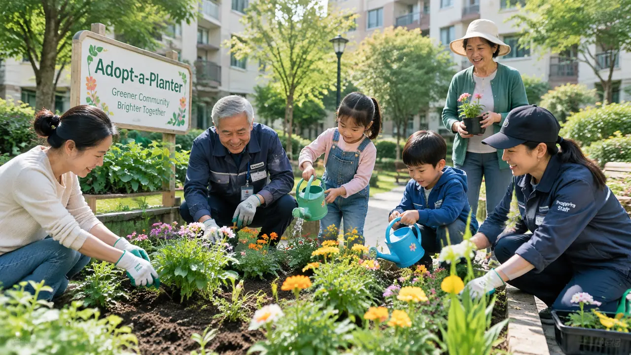 社区绿植养护：物业顾不上的角落，居民能做点什么