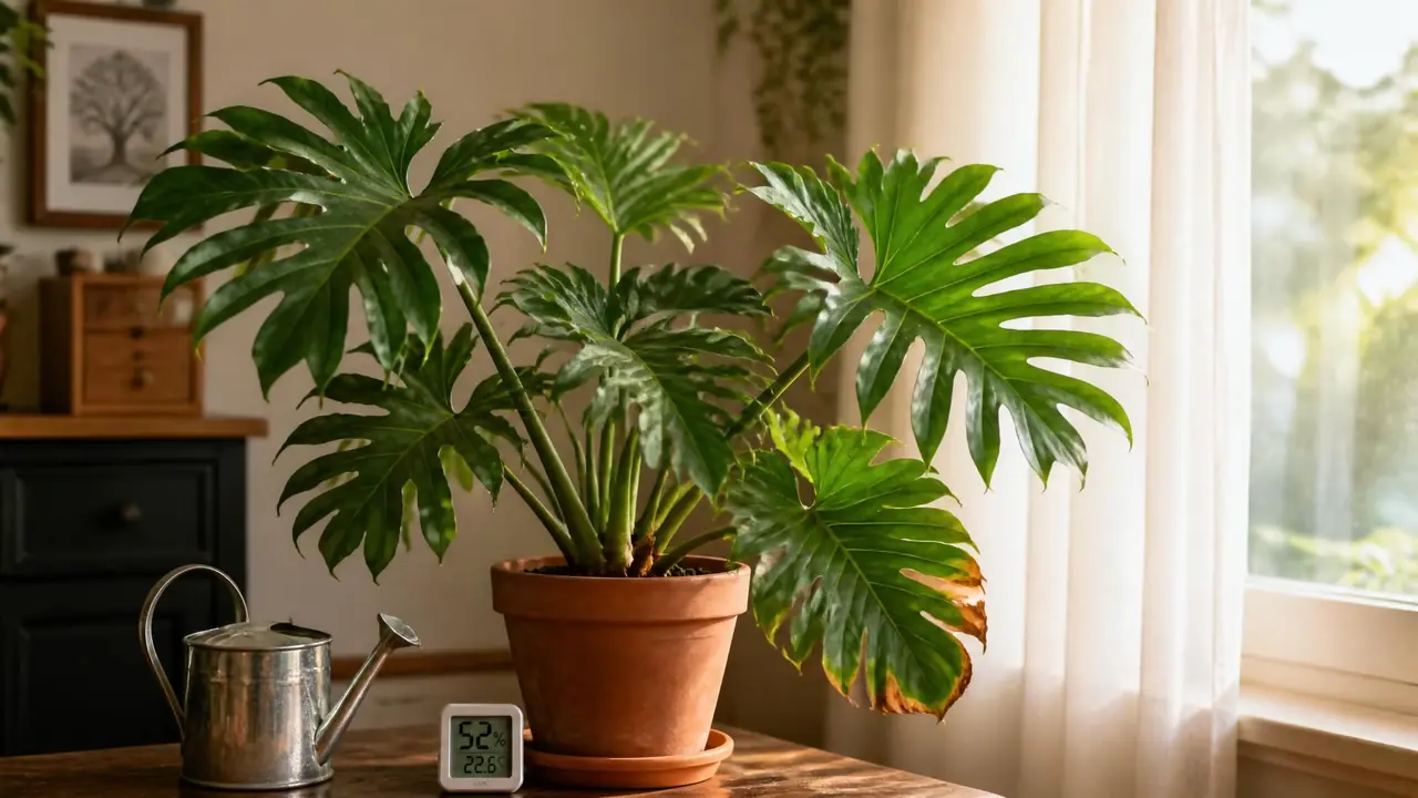 春羽绿植买回家第一年怎么过？一份浇水光照湿度的适应实录