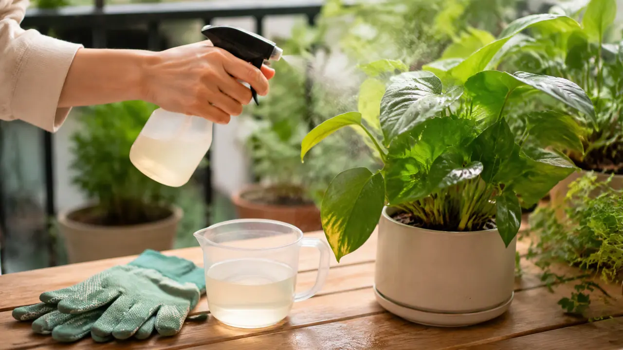 绿植农药怎么用才安全？选对药、兑准水、隔离到位的实战守则