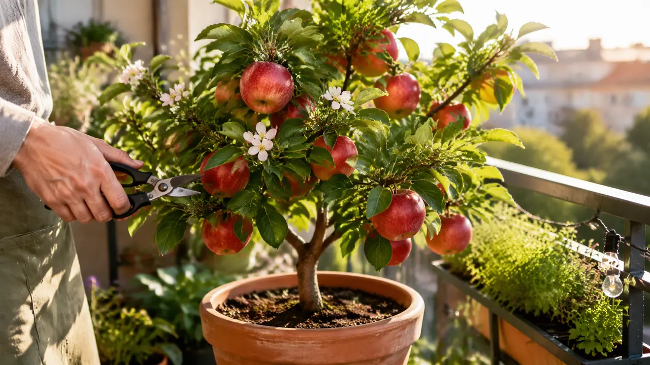 苹果绿植怎么养才结果？盆栽苹果三年实测的选苗与养护全记录
