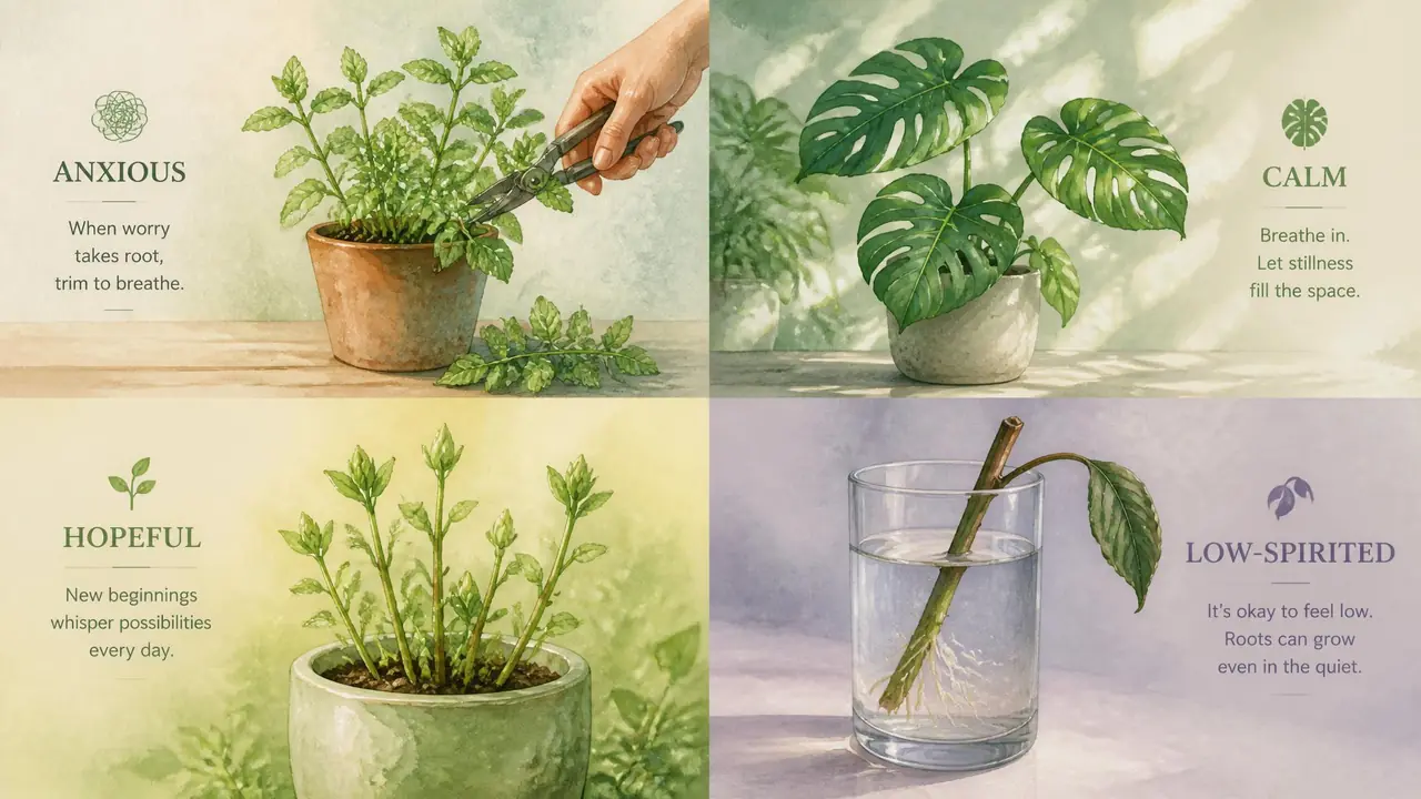 绿植代表心情的句子怎么写？焦虑平静期待低落各有专属意象