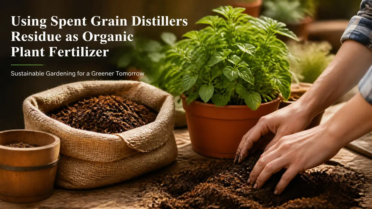 酒糟养绿植别直接埋进盆：发酵腐熟、用量和适用植物全说清