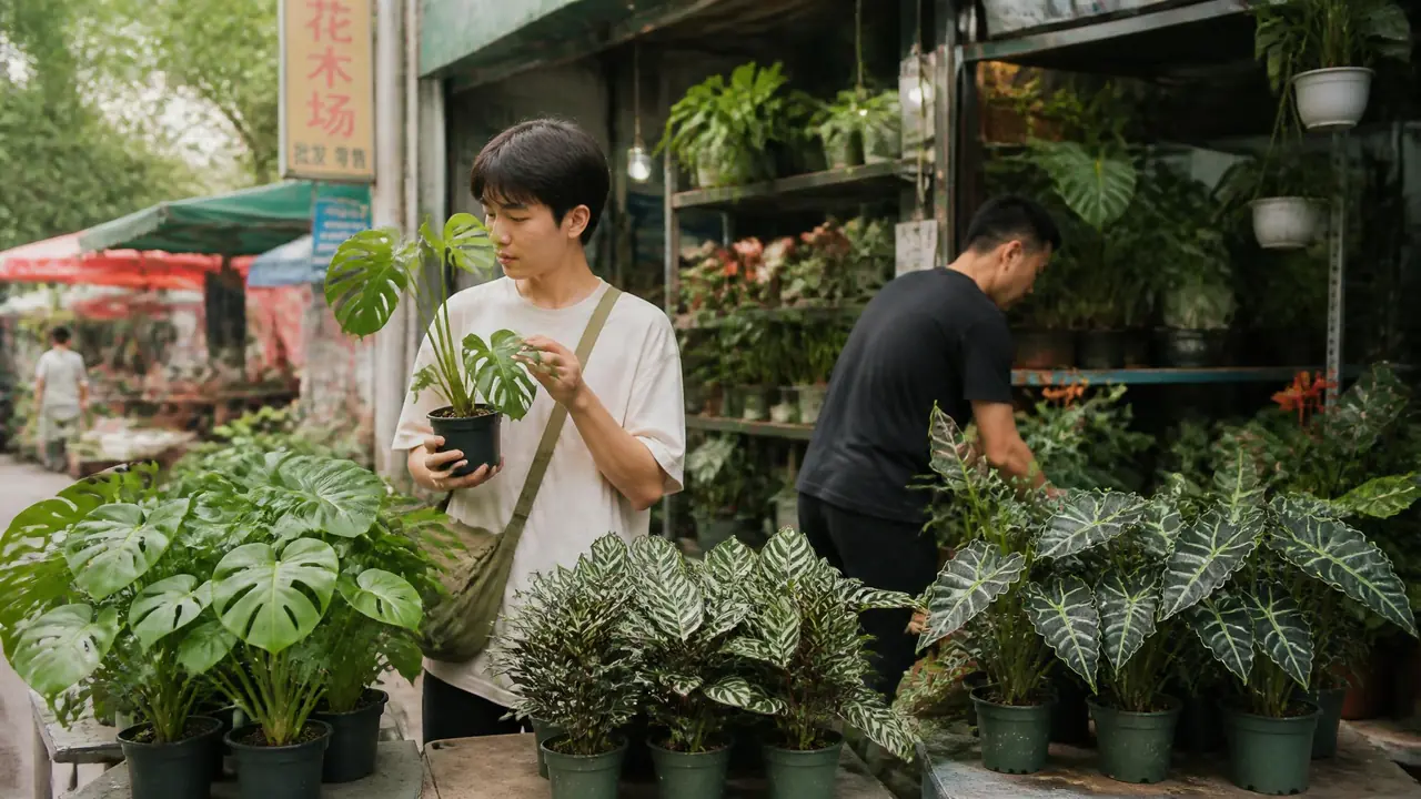 广州绿植市场散客怎么逛？时段、挑苗和砍价的实战经验