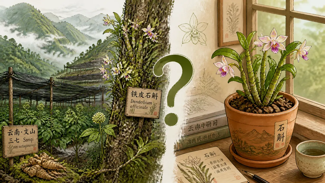 云南绿植医药搜的是什么？云南药用植物种植的门道和区别