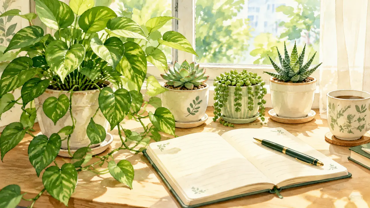 赞美绿植的句子50条原创：发圈配文和养护成就感各有各的写法