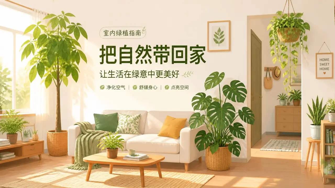 客厅绿植风水怎么看？位置讲究和品种寓意的民俗说法拆开讲