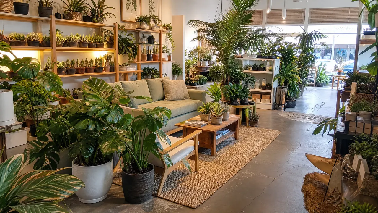 绿植店店面怎么选？选址租金与陈列布局的经营思路