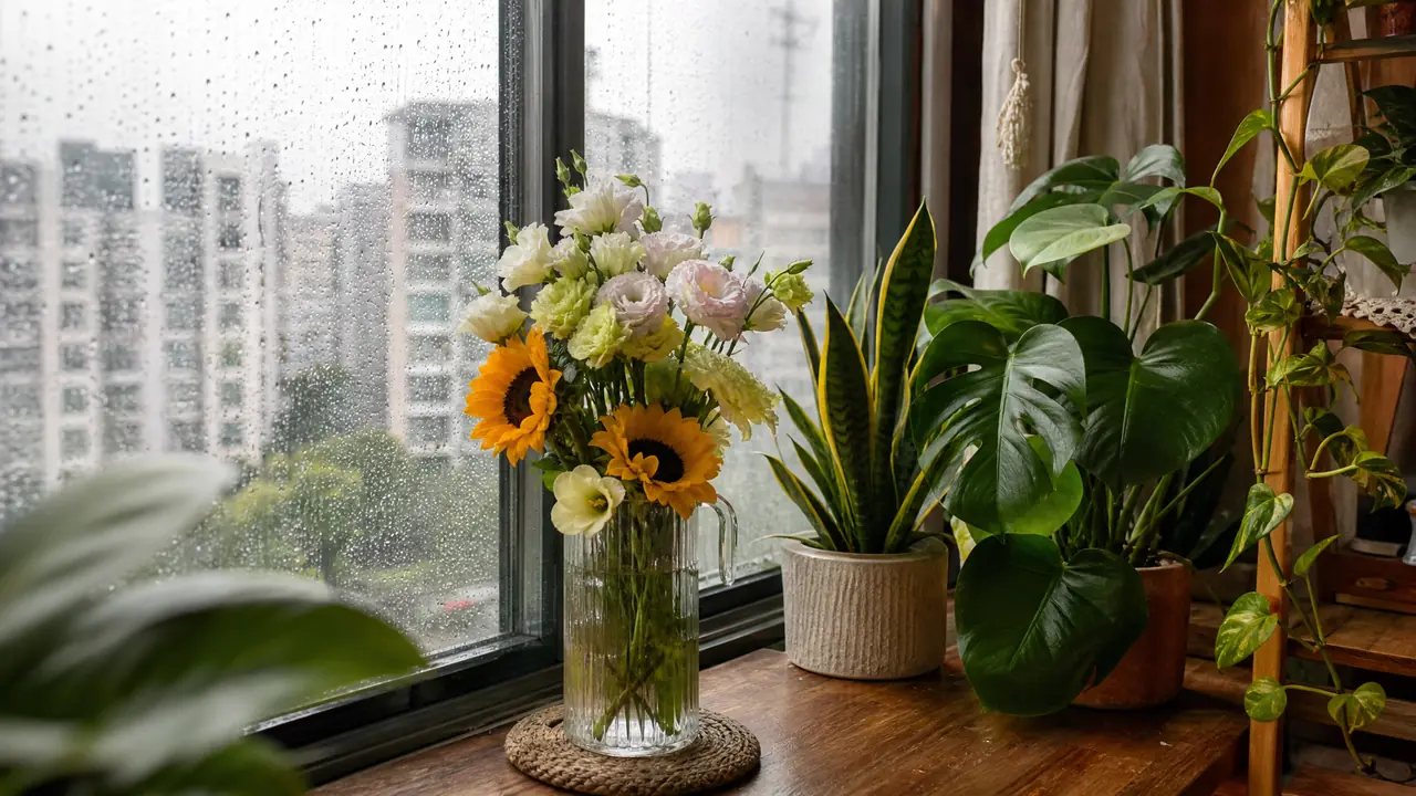 杭州鲜花绿植怎么买？梅雨季、空调房和好活品种一次讲清