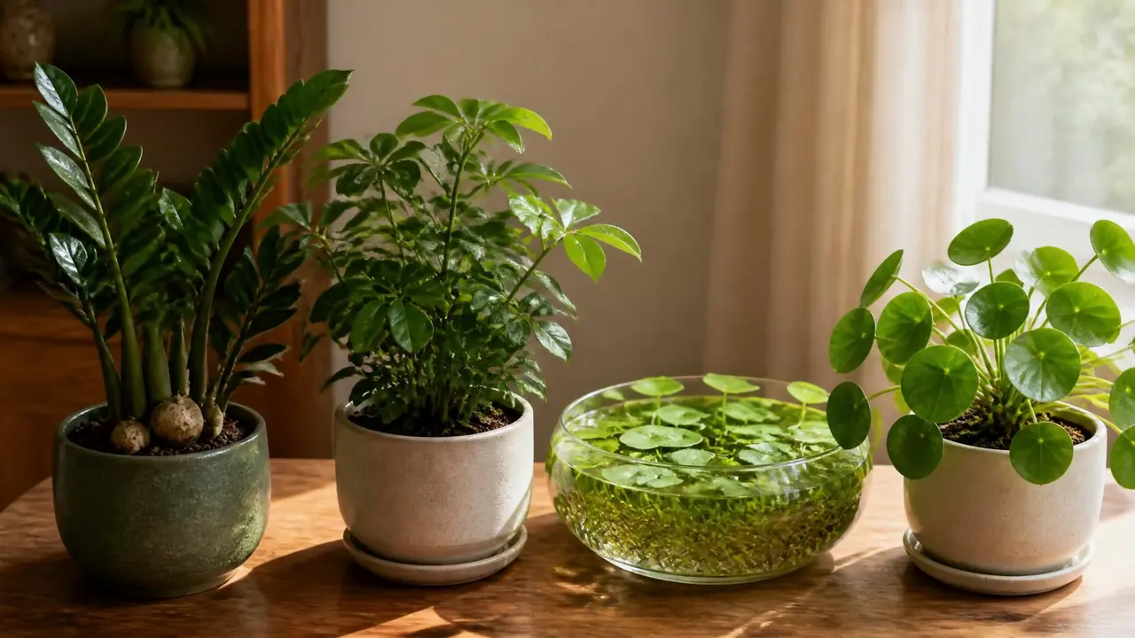 金钱绿植盘点：四种名字带钱的植物，养护难度差了一整档