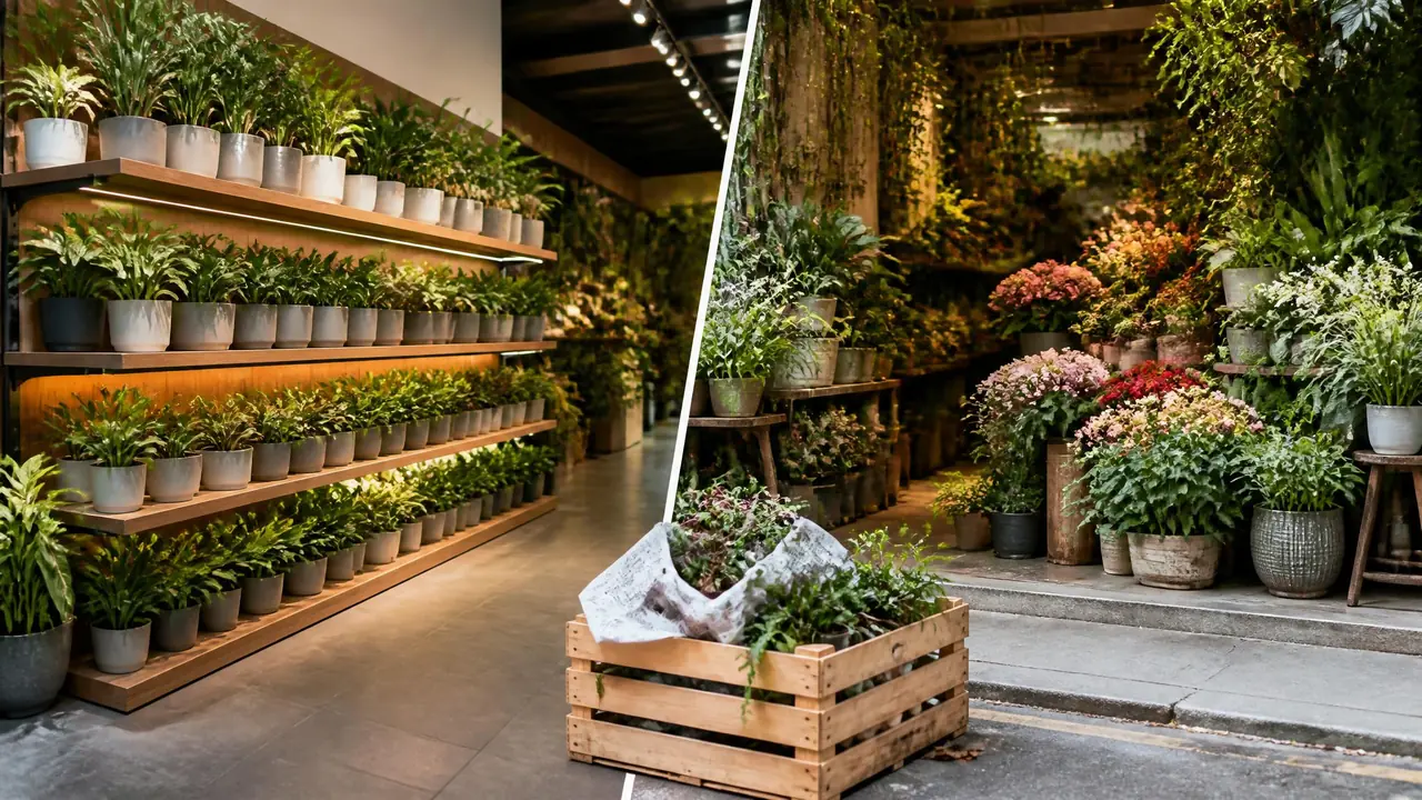 绿植连锁这门生意：活体损耗压得住吗，连锁店和小店该怎么选