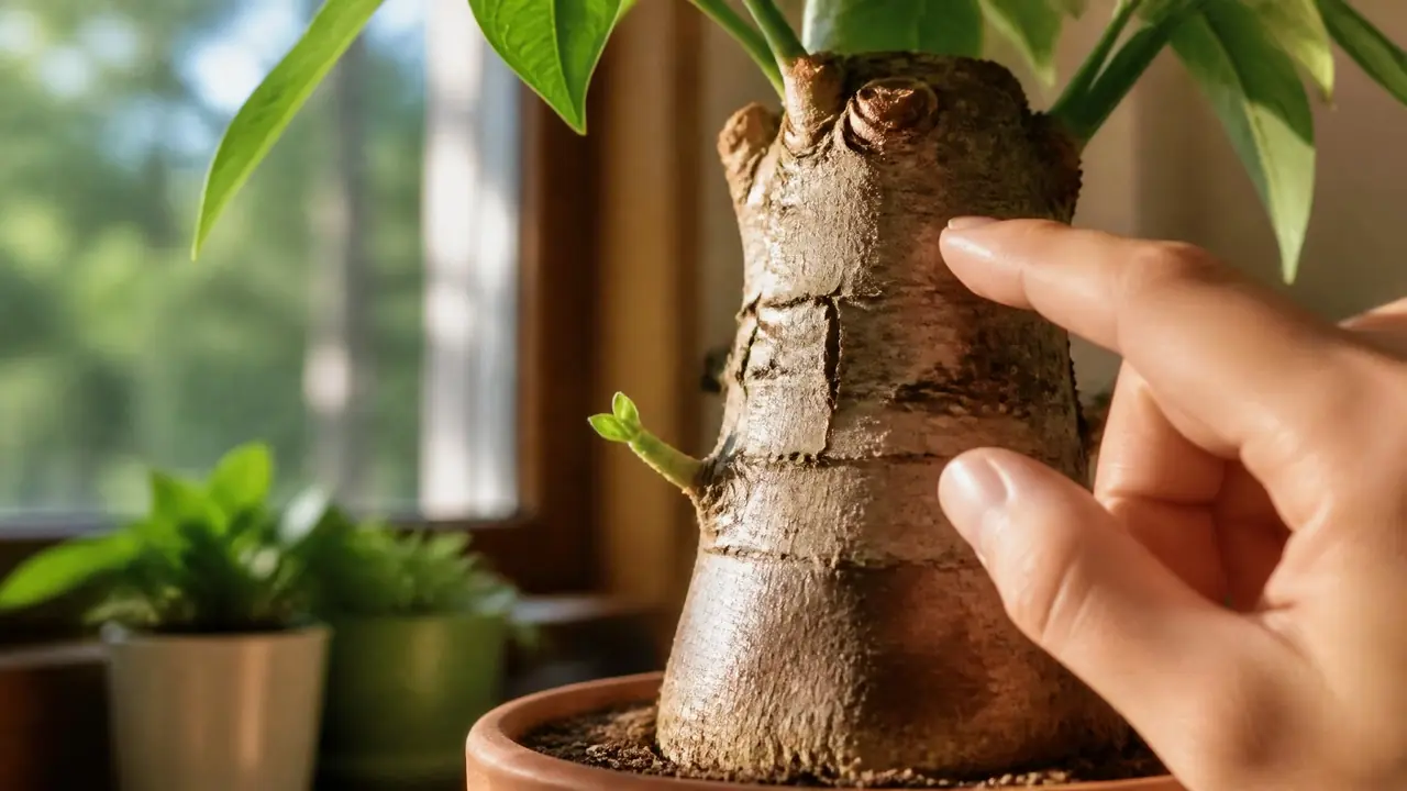 木桩绿植怎么挑怎么等：老桩听声看切口，两个月不发芽先别扔
