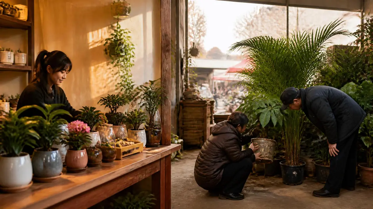 香河绿植店怎么选？县城花店、建材摊和赶集摊买绿植的门道