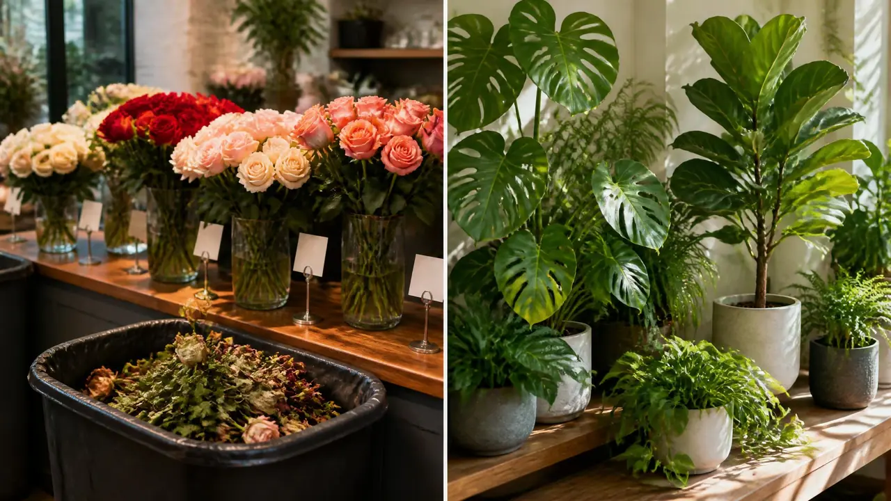 鲜花绿植利润差多大？两本账算给你看