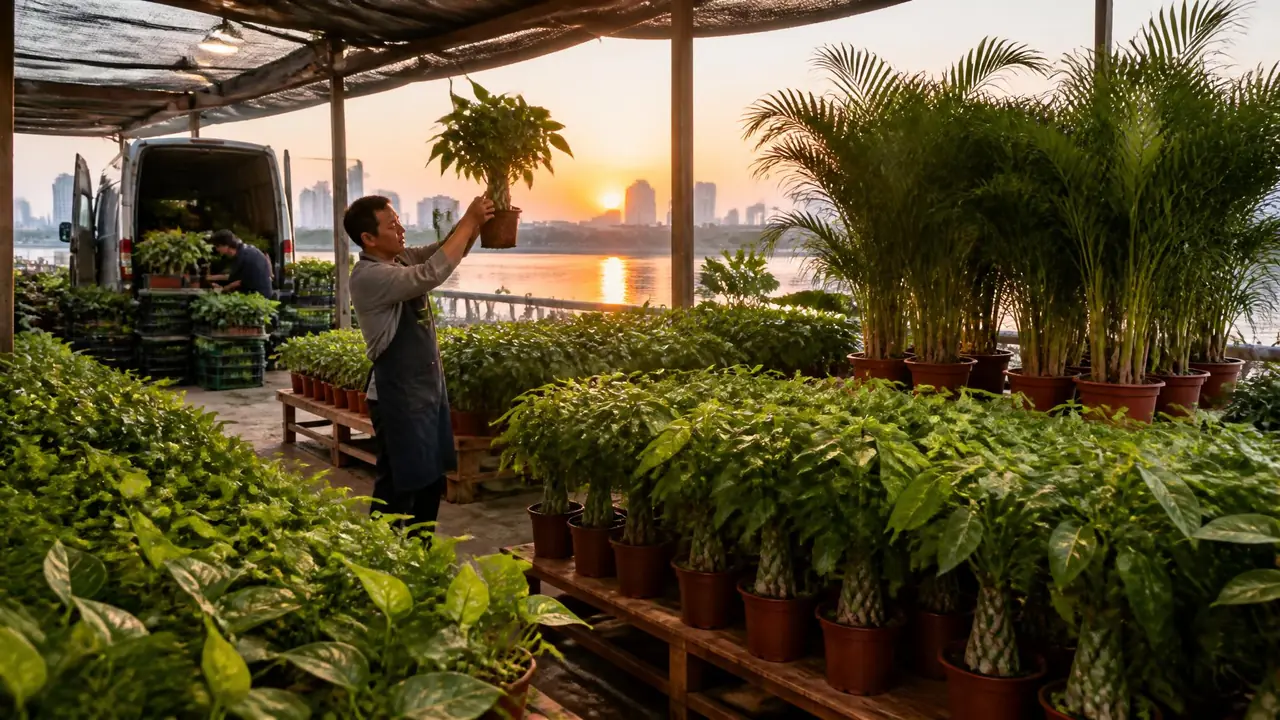 宜昌绿植批发市场怎么逛：调货、验苗、砍价的中等城市门道