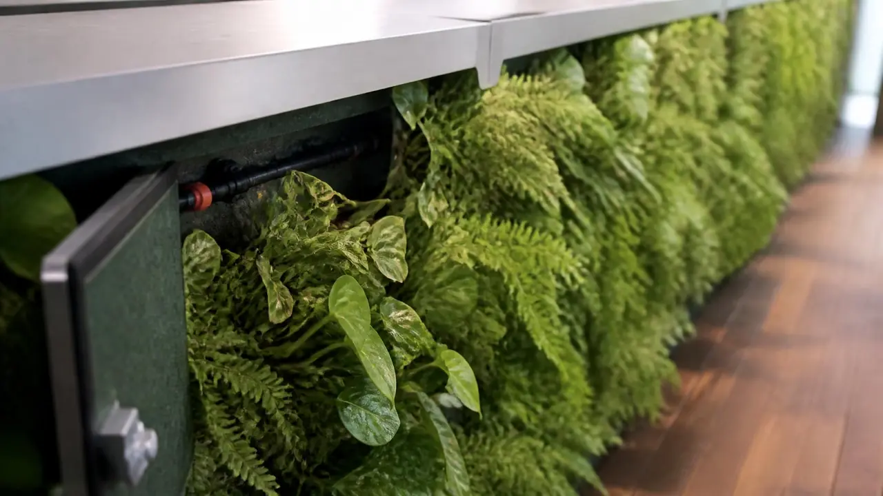 绿植墙节点验收清单：四处收口逐个过，别等渗水再拆墙