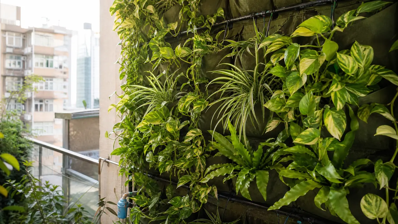 合肥绿植墙怎么装不后悔？先算光照、预算和养护三笔账