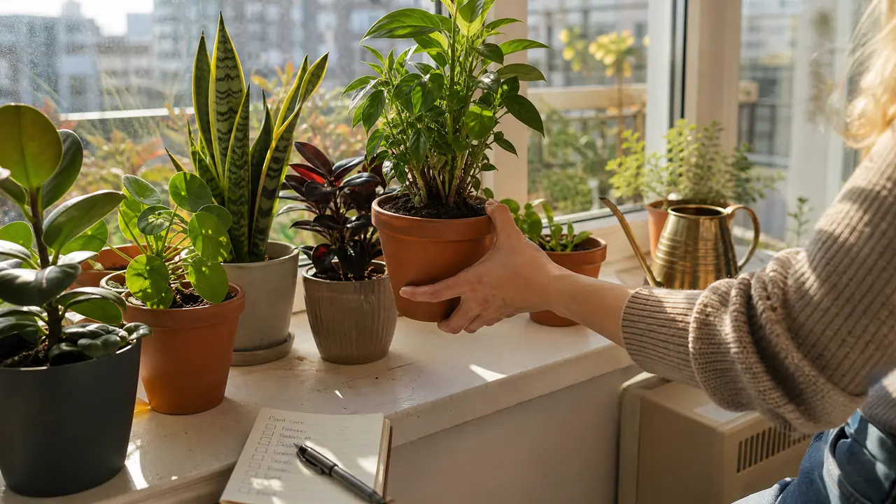 绿植维护标准怎么定？我用四条底线管住家里三十多盆
