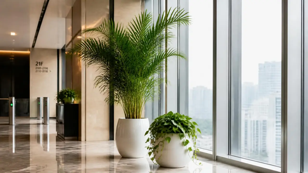 天津绿植出租按月租还是包养护划算？供暖季加钱项和换植频次实测